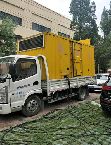 章丘发电车出租-柴油发电机组排烟系统设计要求及其考虑因素